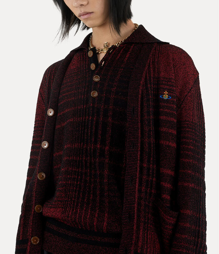 Vivienne Westwood CHECK CARDIGAN